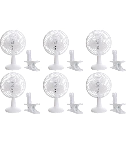 Amazon.com: Genesis 6-Inch Clip Convertible Table-Top & Clip Fan
